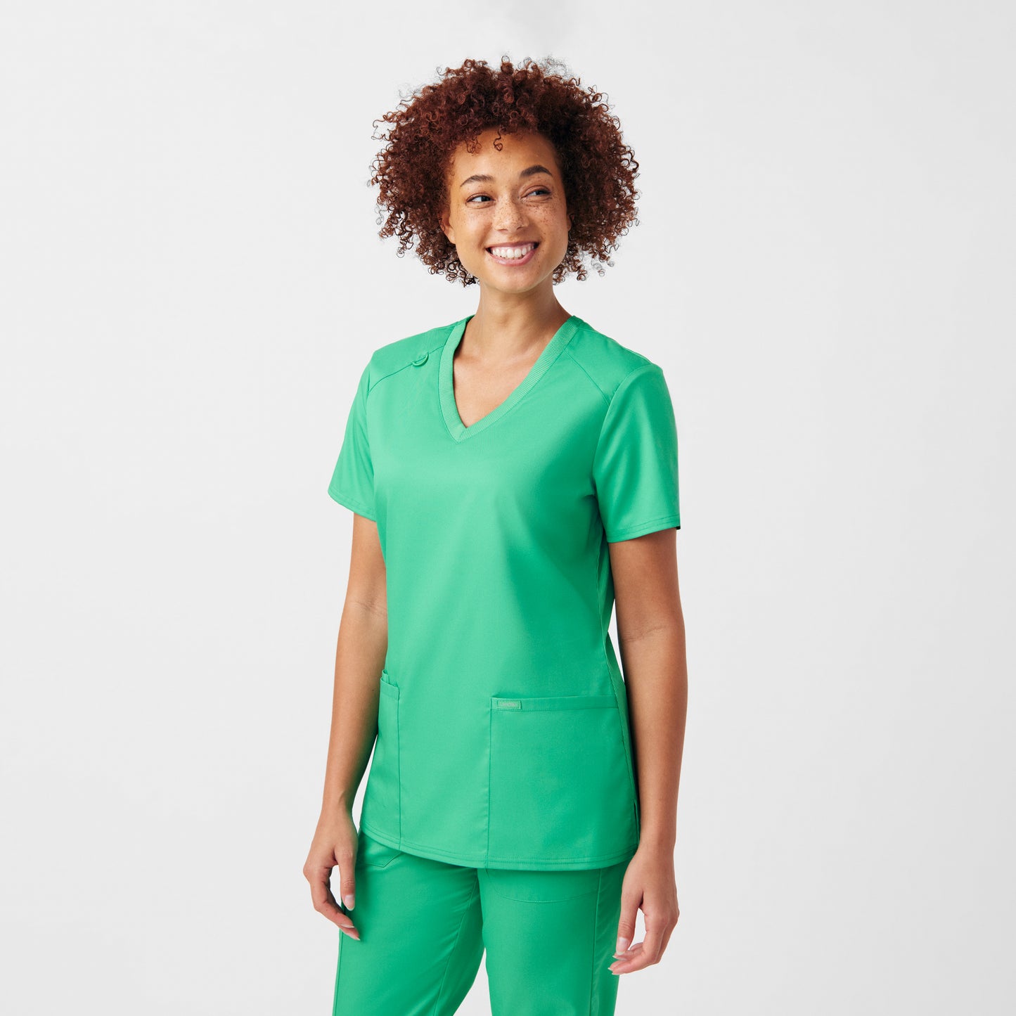 Landau ProFlex Women's 3-Pocket V-Neck Scrub Top