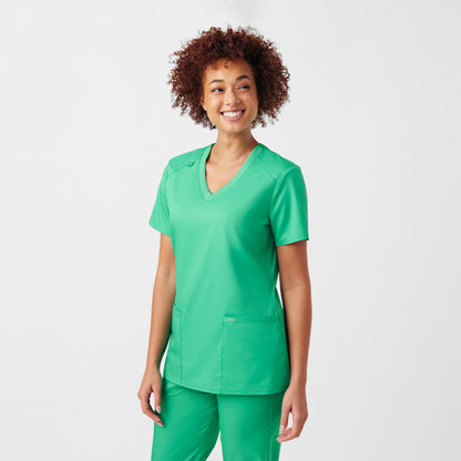Landau ProFlex Women's 3-Pocket V-Neck Scrub Top