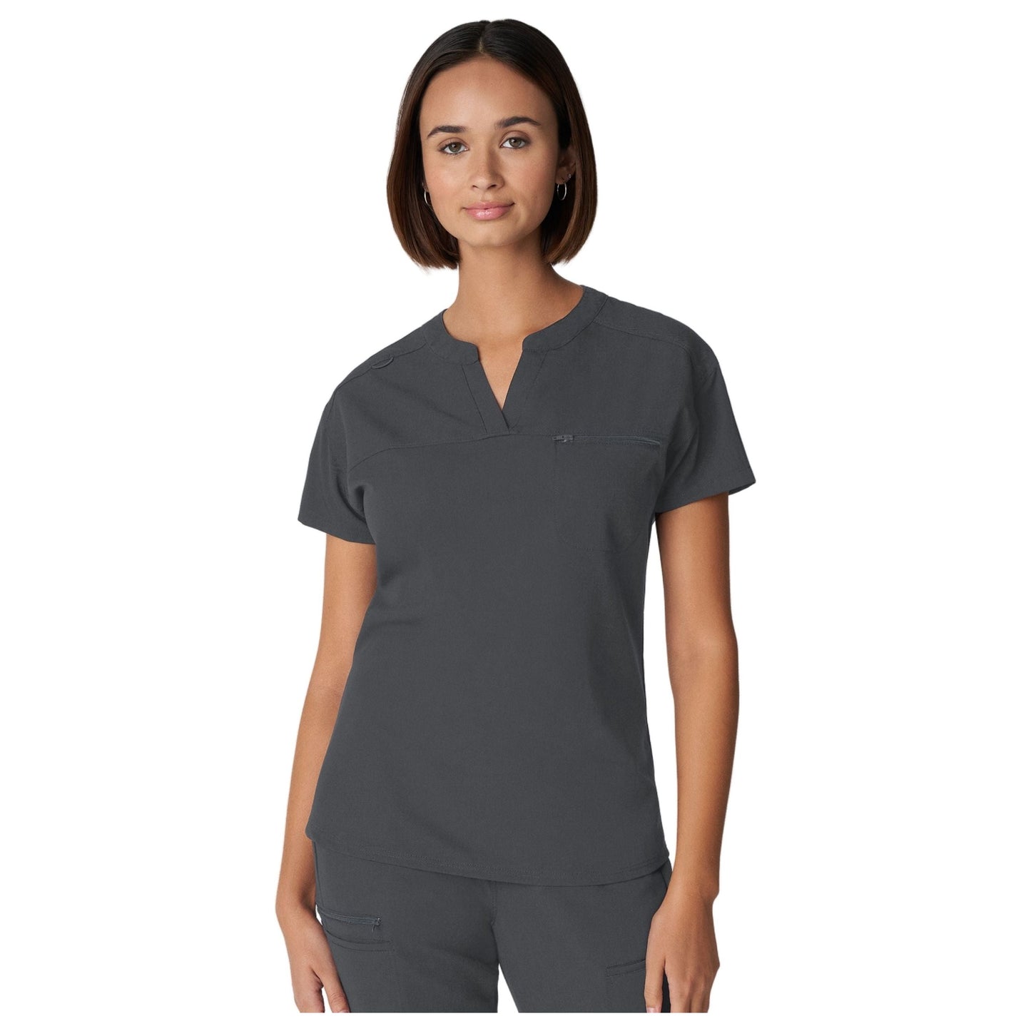 White Cross V-Tess Women's 1-Pocket V-Neck Scrub Top SALE*