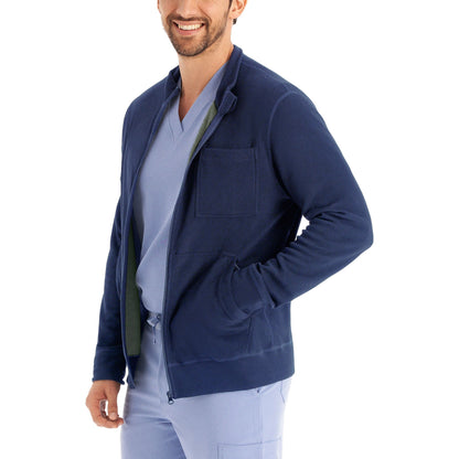 White Cross CRFT All Gender Reversible 5-Pocket Scrub Jacket SALE