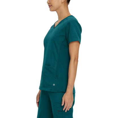 White Cross V-Tess Women's 4-Pocket V-Neck Scrub Top SALE*