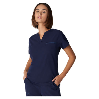 White Cross V-Tess Women's 1-Pocket V-Neck Scrub Top