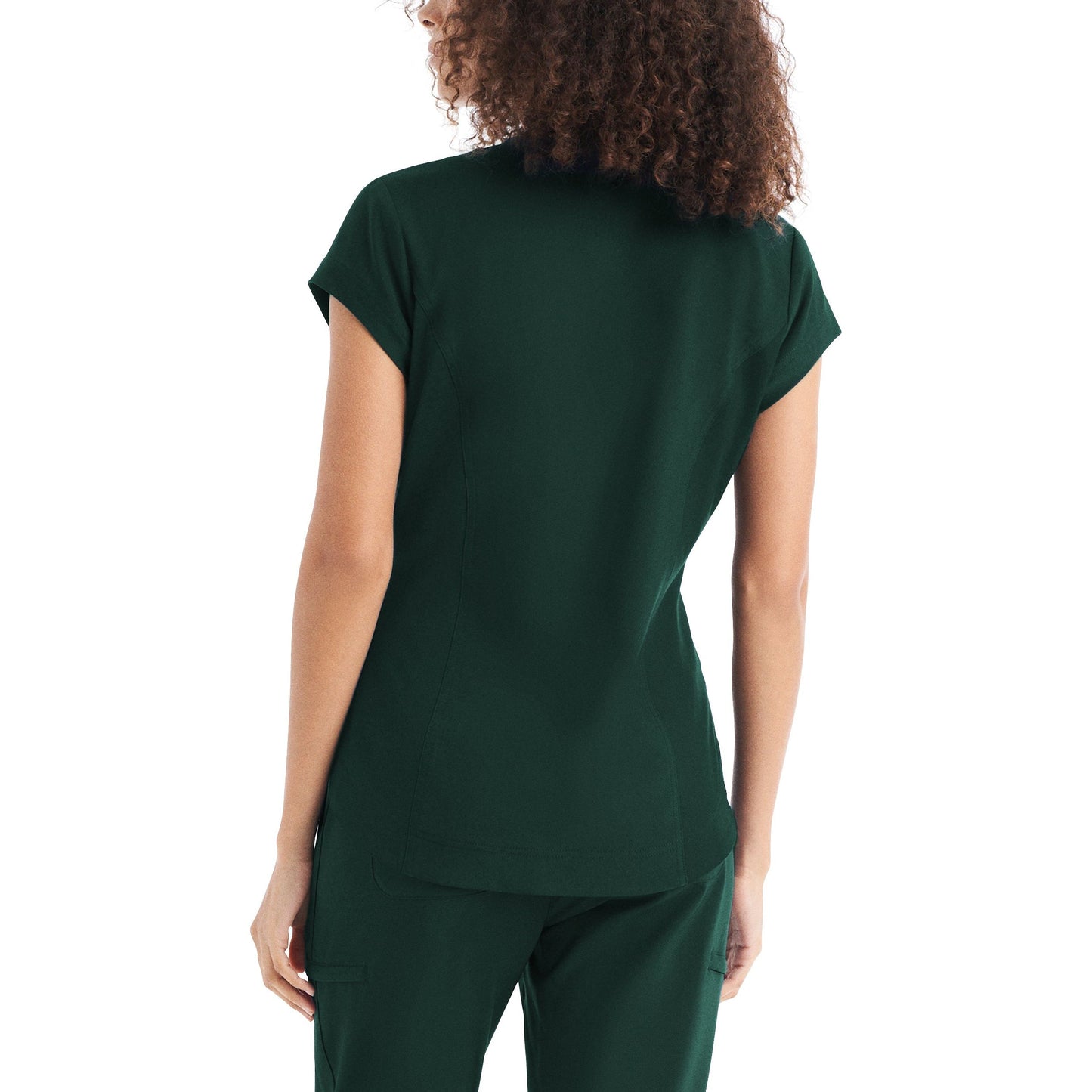 White Cross CRFT Women's 1-Pocket V-Neck Scrub Top