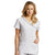 789 Marvella white V-Neck Top with Black trim SALE