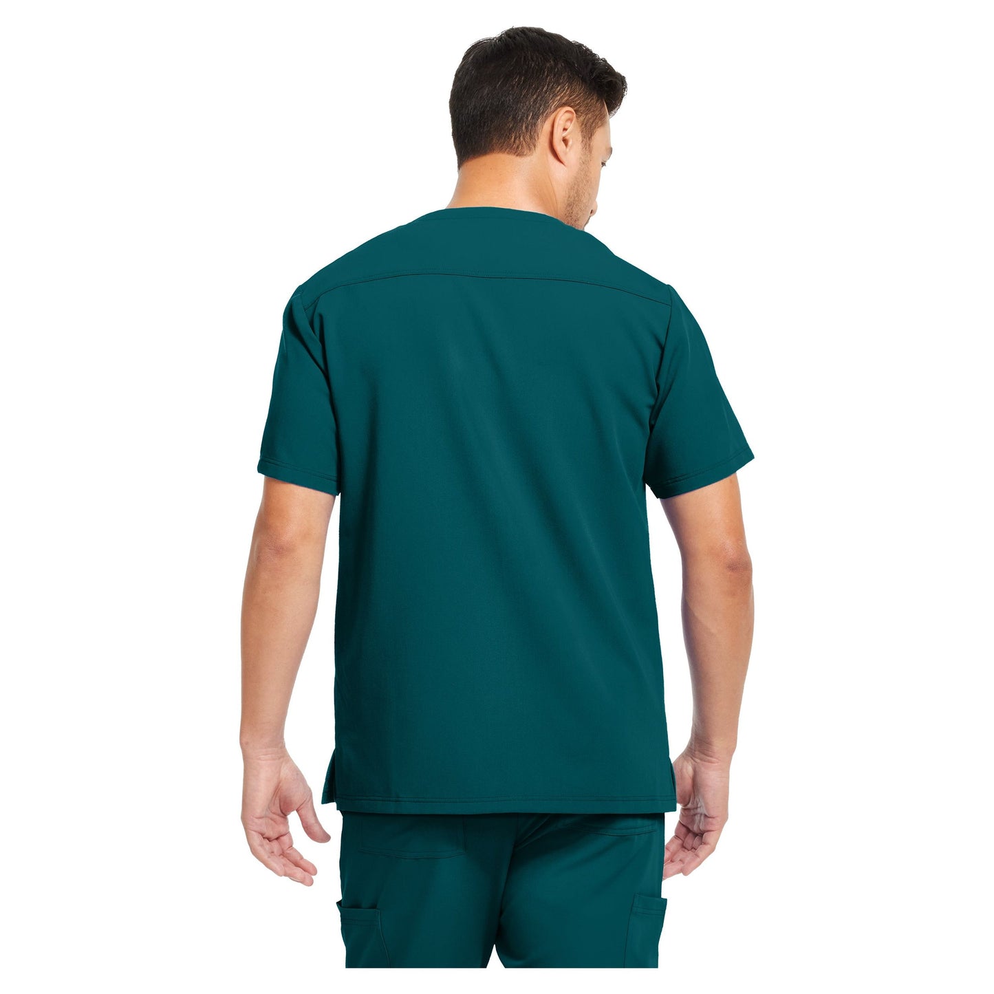 White Cross V-Tess Men's 3-Pocket V-Neck Scrub Top SALE