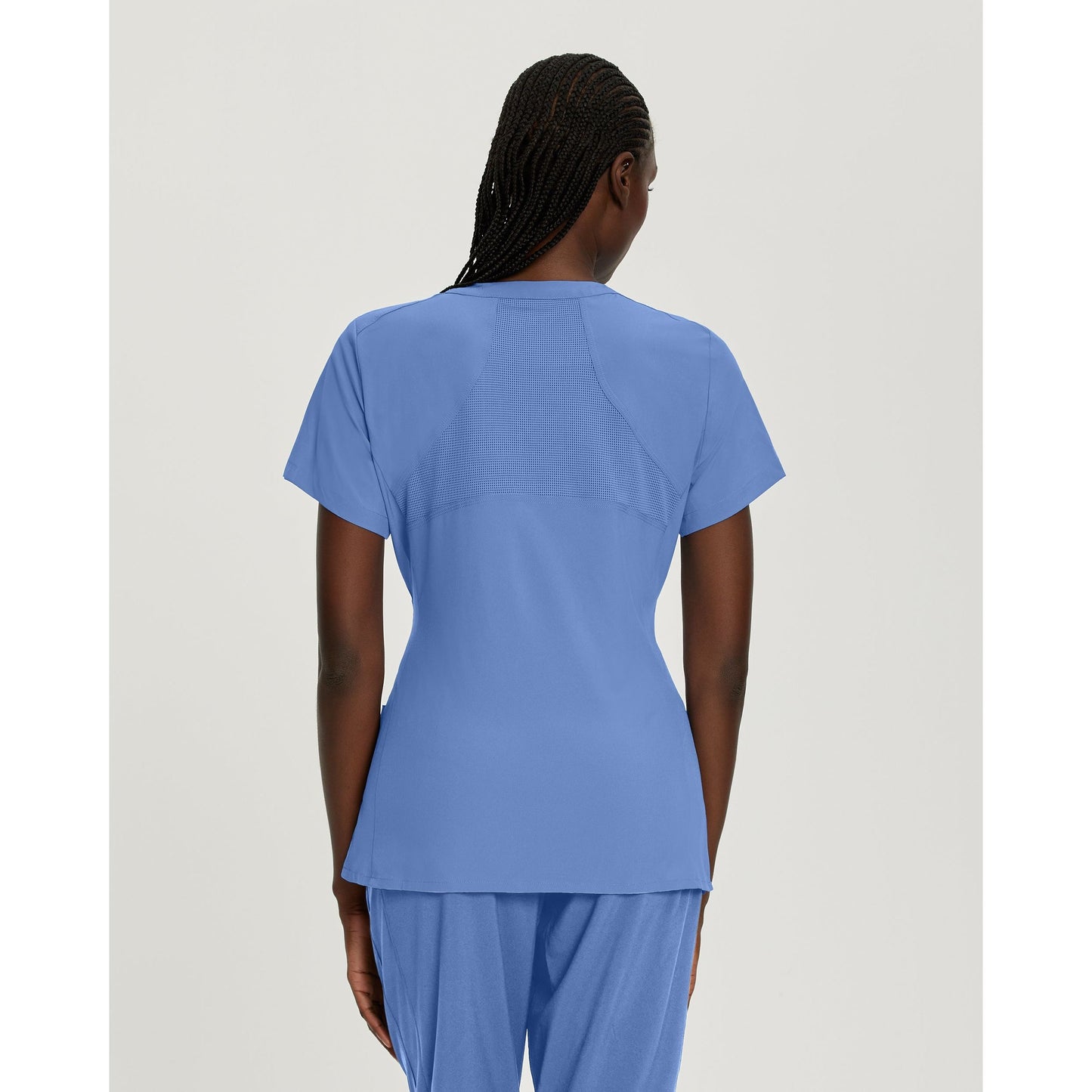 White Cross FIT Women's 2-Pocket V-Neck Scrub Top - SALE