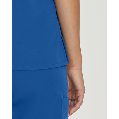 White Cross V-Tess Women's 1-Pocket V-Neck Scrub Top - SALE