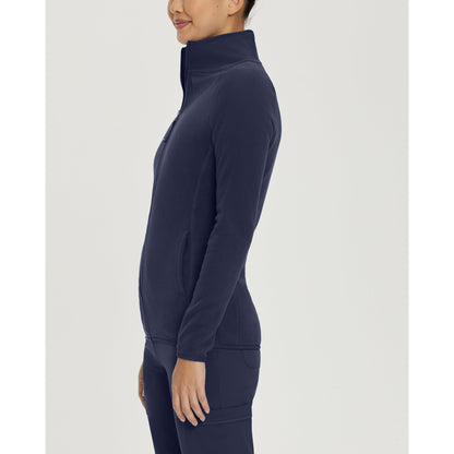 White Cross Women's 2-Pocket Warm-Up Scrub Jacket