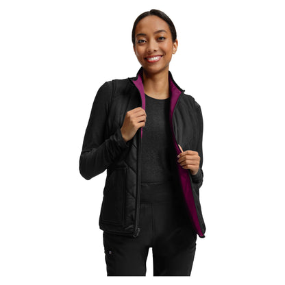 White Cross VIBE Women's Reversible 4-Pocket Scrub Vest