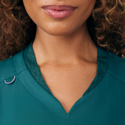 White Cross VIBE Women's 2-Pocket V-Neck Scrub Top