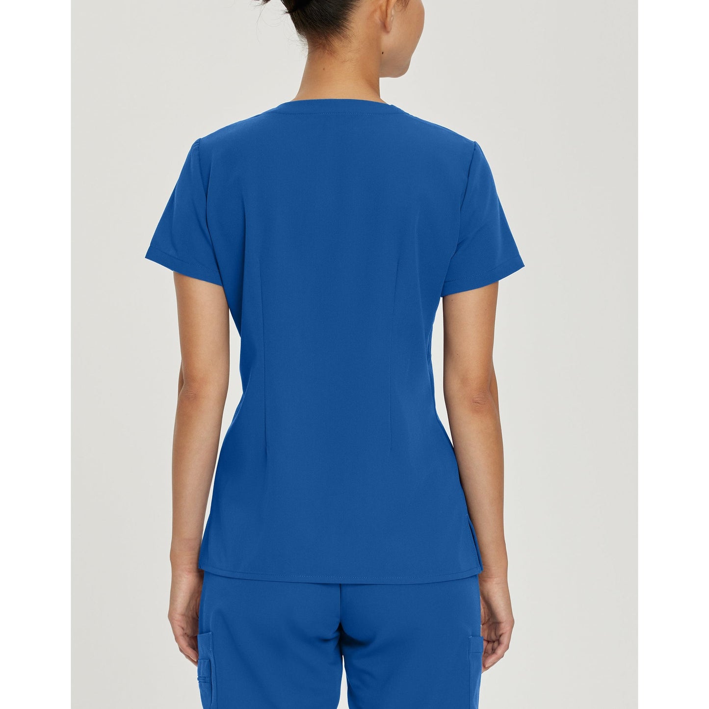 White Cross V-Tess Women's 1-Pocket V-Neck Scrub Top - SALE