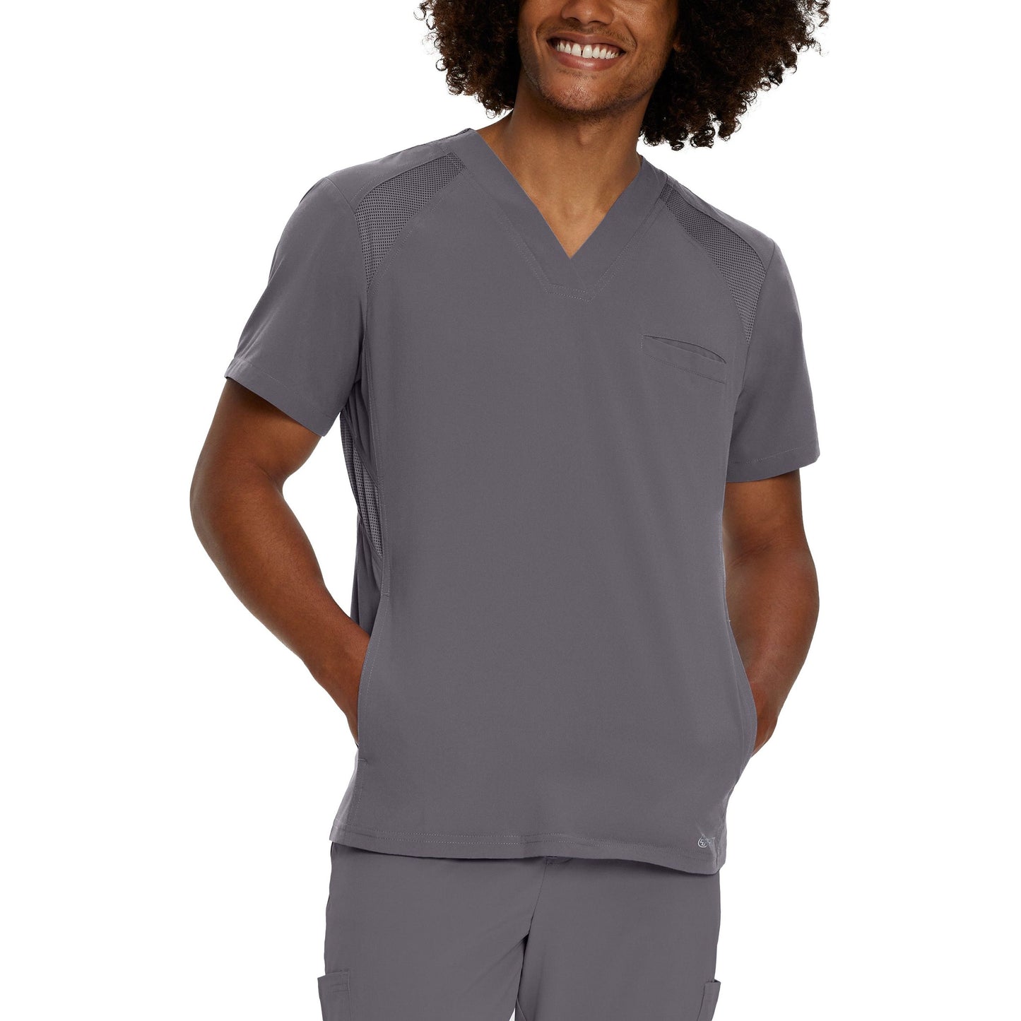White Cross FIT Men's 3-Pocket V-Neck Scrub Top SALE