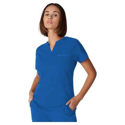 White Cross V-Tess Women's 1-Pocket V-Neck Scrub Top SALE*