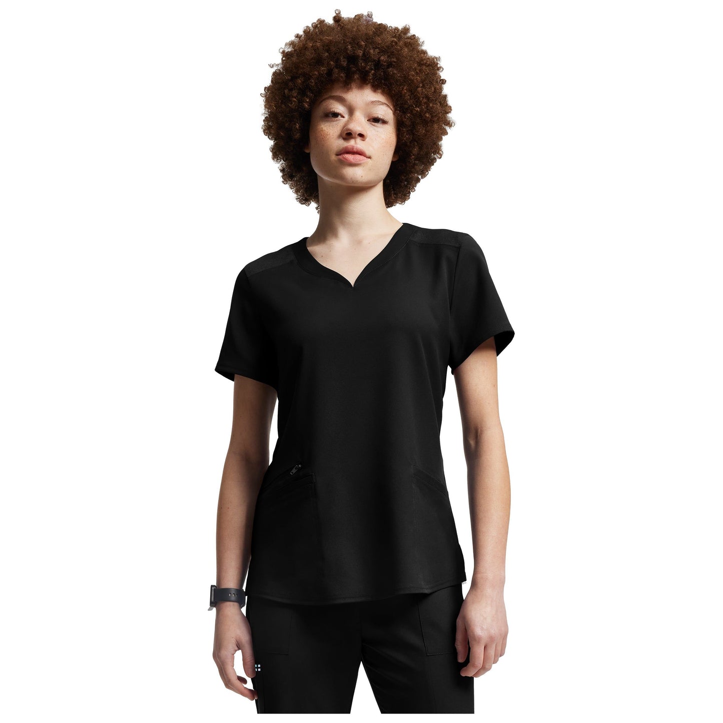 White Cross VIBE Women's 3-Pocket V-Neck Scrub Top