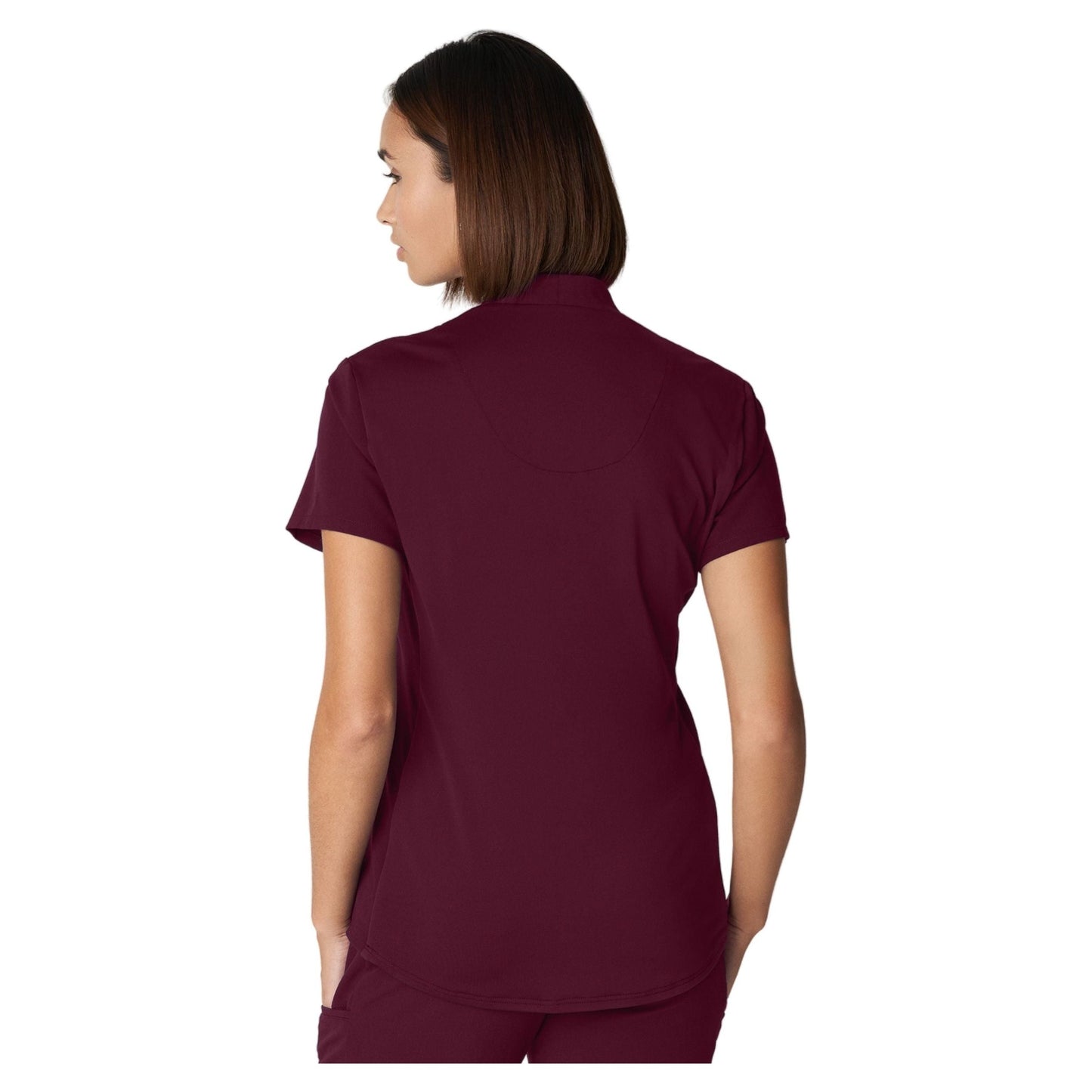 White Cross V-Tess Women's 2-Pocket V-Neck Scrub Top