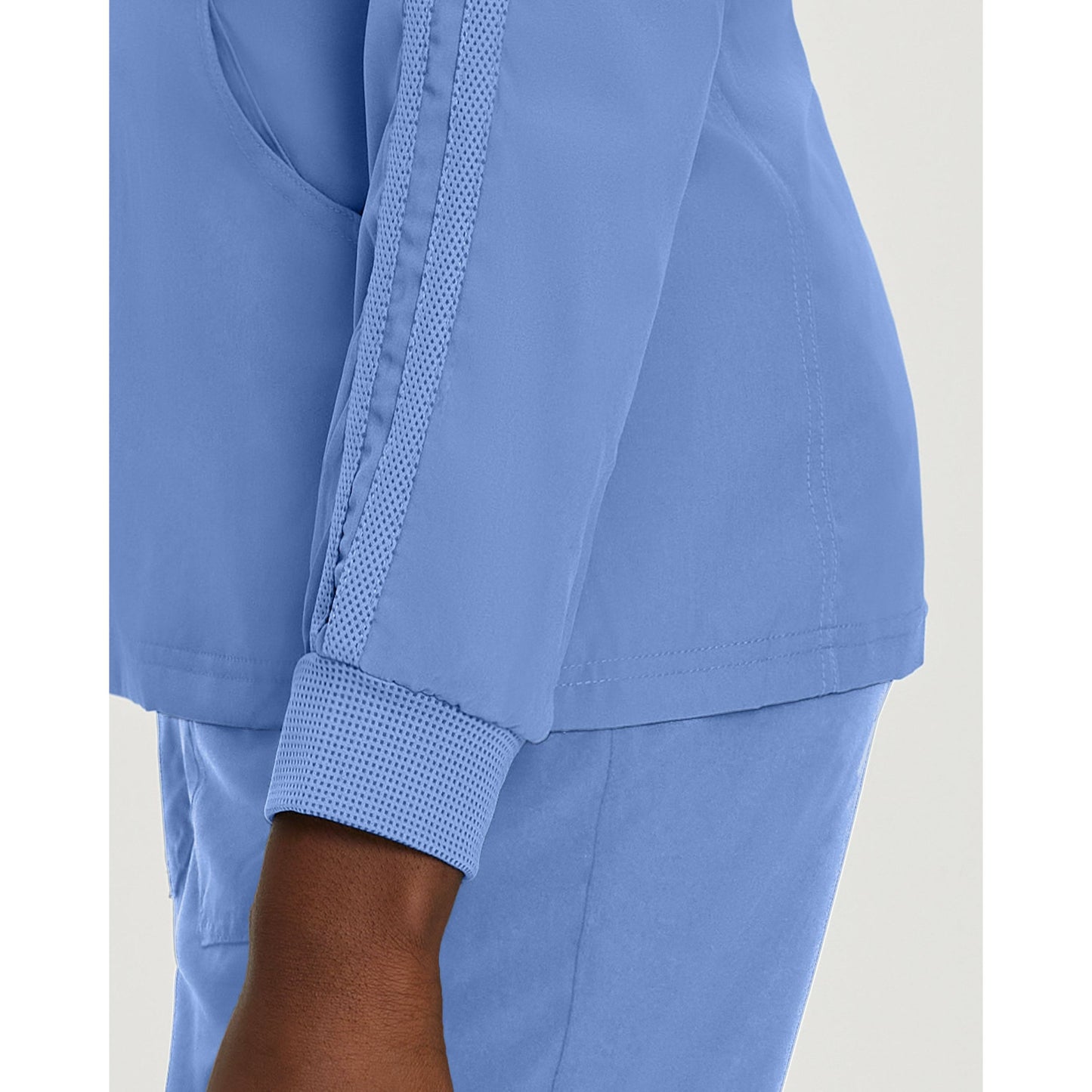 White Cross FIT Women's 2-Pocket Warm-Up Scrub Jacket - SALE