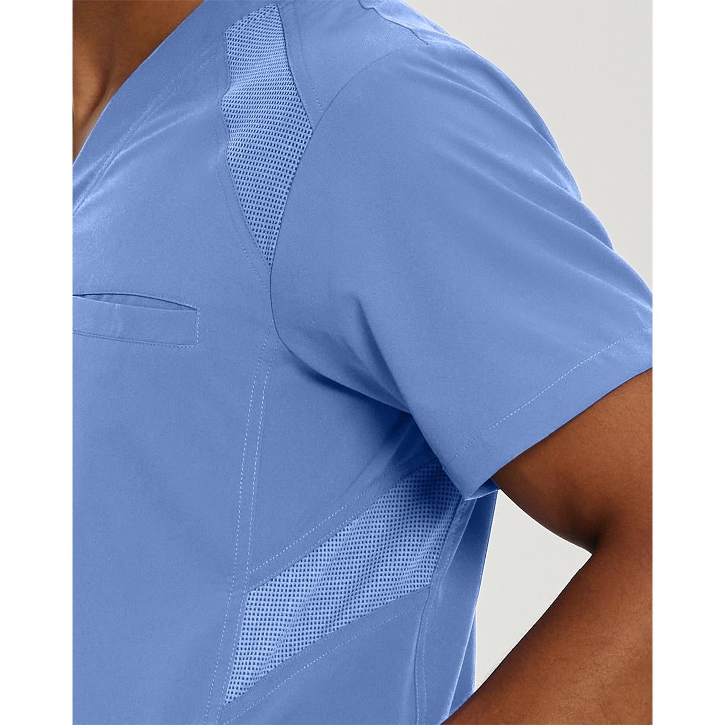 White Cross FIT Men's 3-Pocket V-Neck Scrub Top SALE