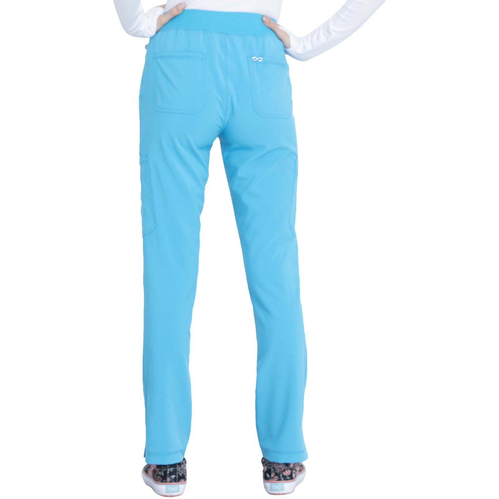 Women's Scrub Pant Mid Rise Tapered Leg Pull-on by Cherokee  CK065 SALE